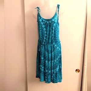 💖 Sold. Lascana tie shoulder tank dress Size 8.